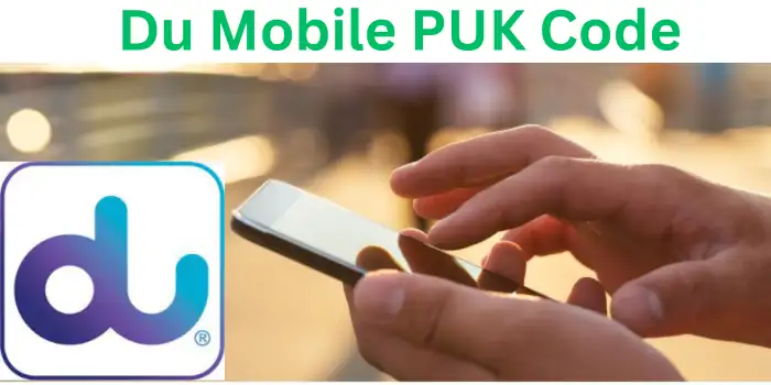 Du Mobile PUK Code