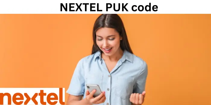 NEXTEL PUK code